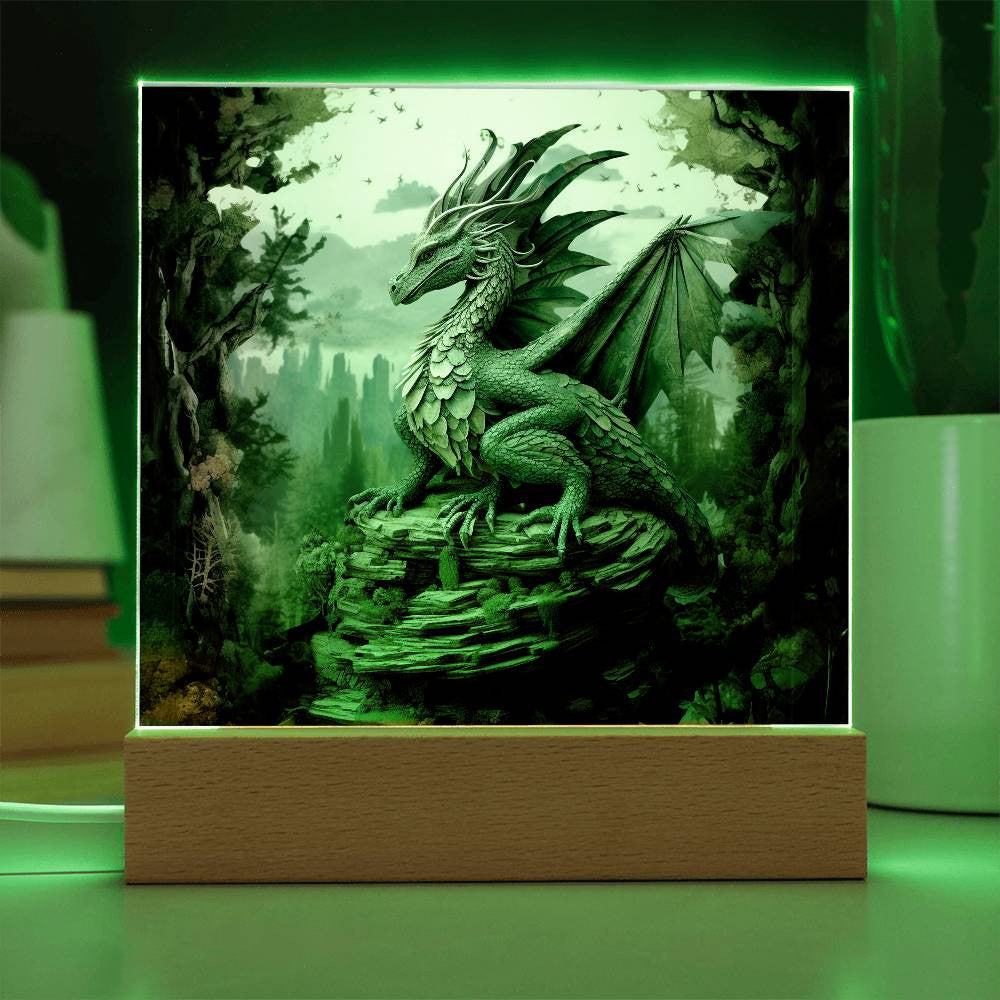 Mythical Dragon Plaque