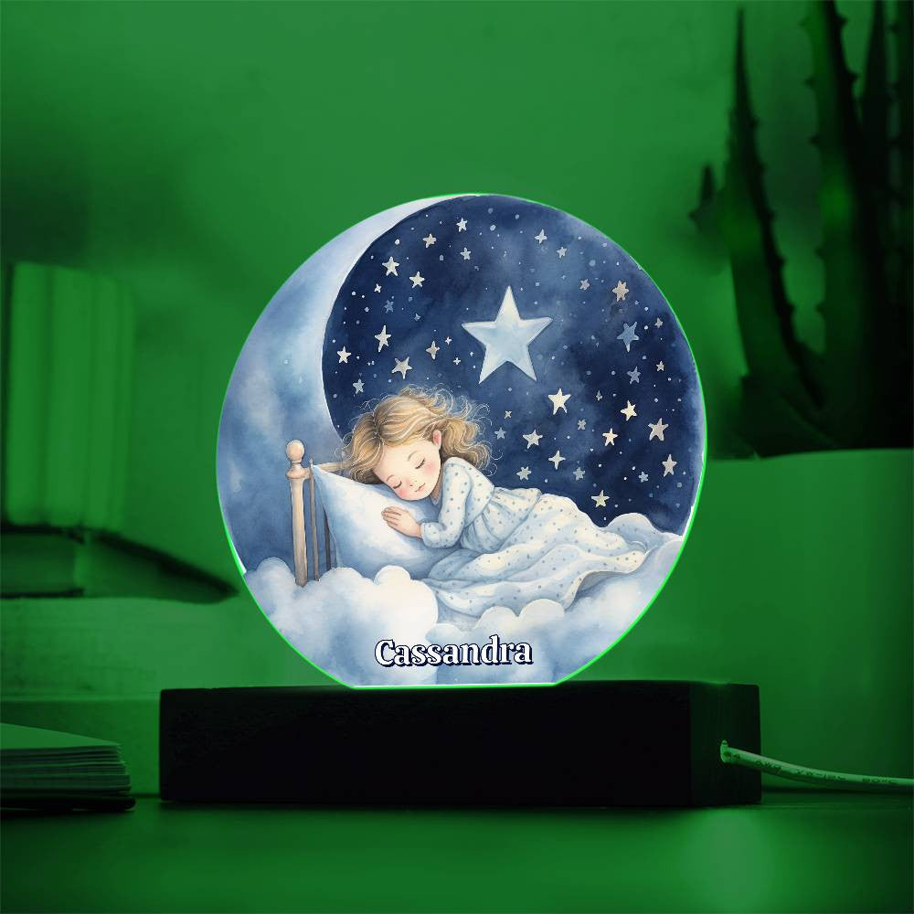 Personalized Baby Night Light