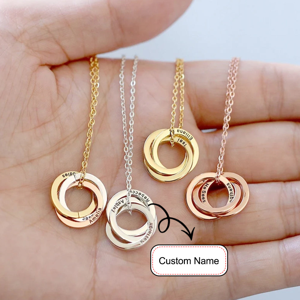Custom Family Name Necklace