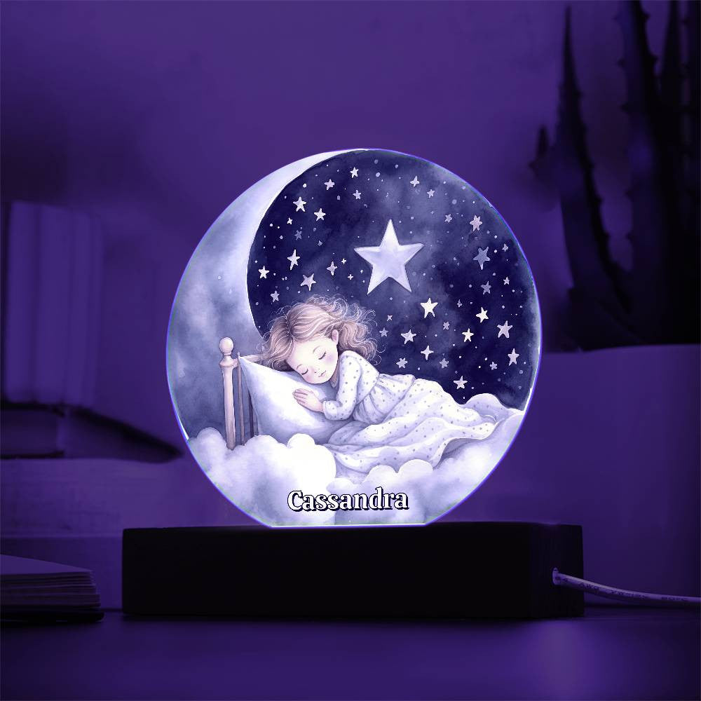 Personalized Baby Night Light