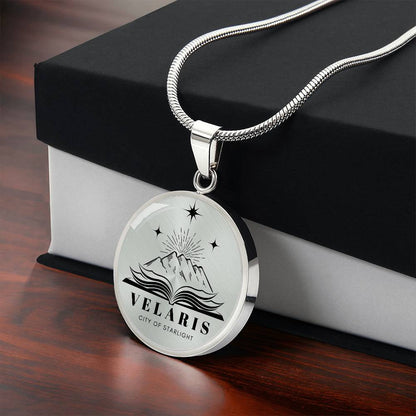 Personalized Acotar Velaris City Of Starlight Necklace