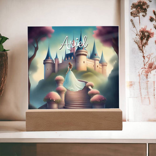 Princess Castle Personalized Night Light