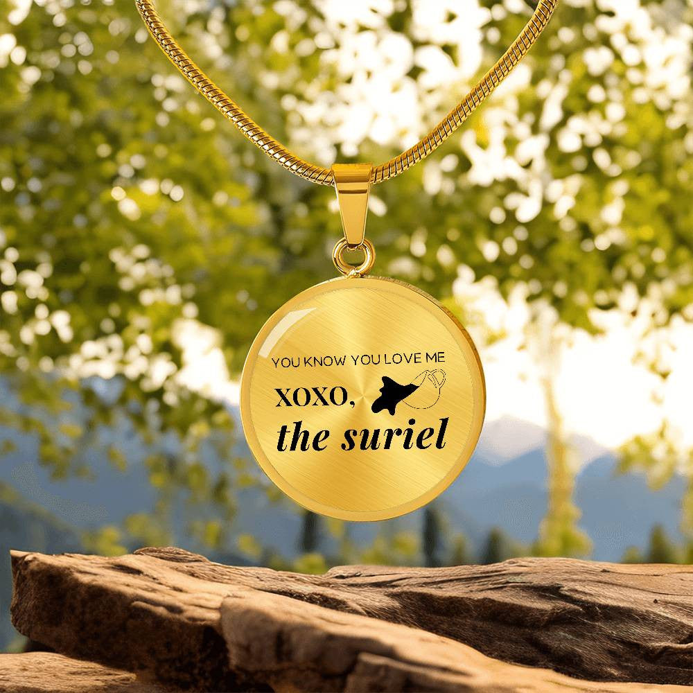 Personalized Acotar Xoxo The Suriel Necklace