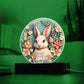 Personalized 3D Look Baby First Easter Night Light Plug In