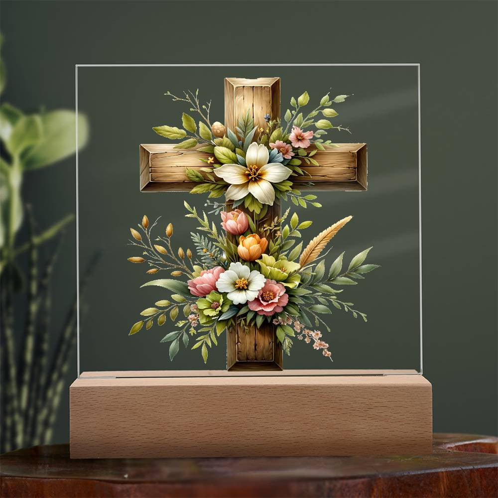 Orthodox Cross Easter Decor