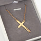 Custom Cross Name Necklace