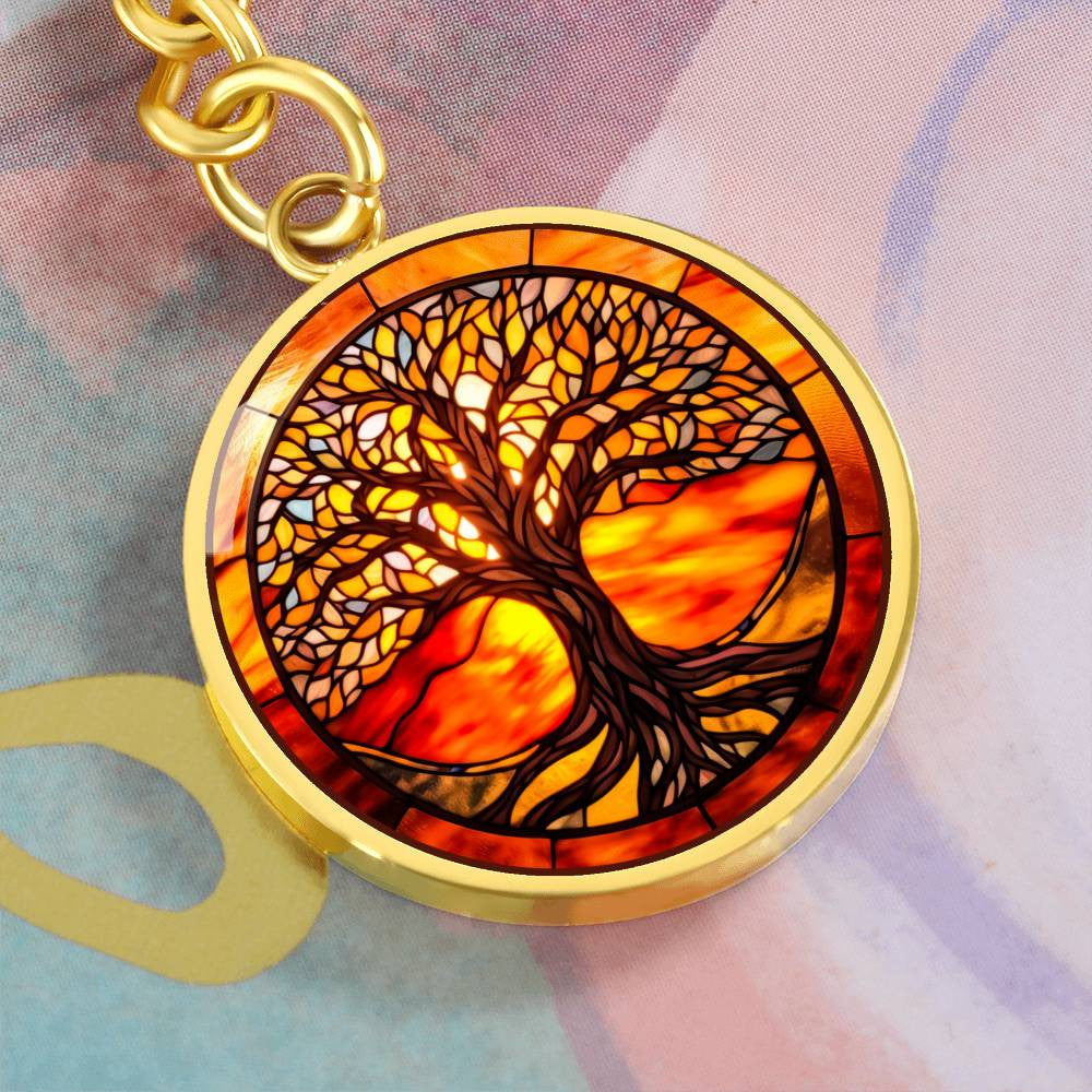 Tree of Life Pendant Keychain