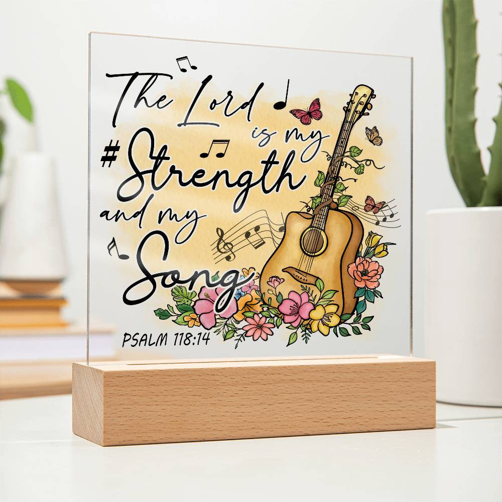 Religious Motivational Quote Plaque