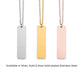 Name & Birthflower Necklace