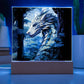 Dragon Plaque and LED Light