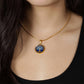 Stained Glass Style Tree of Life Necklace or Keychain