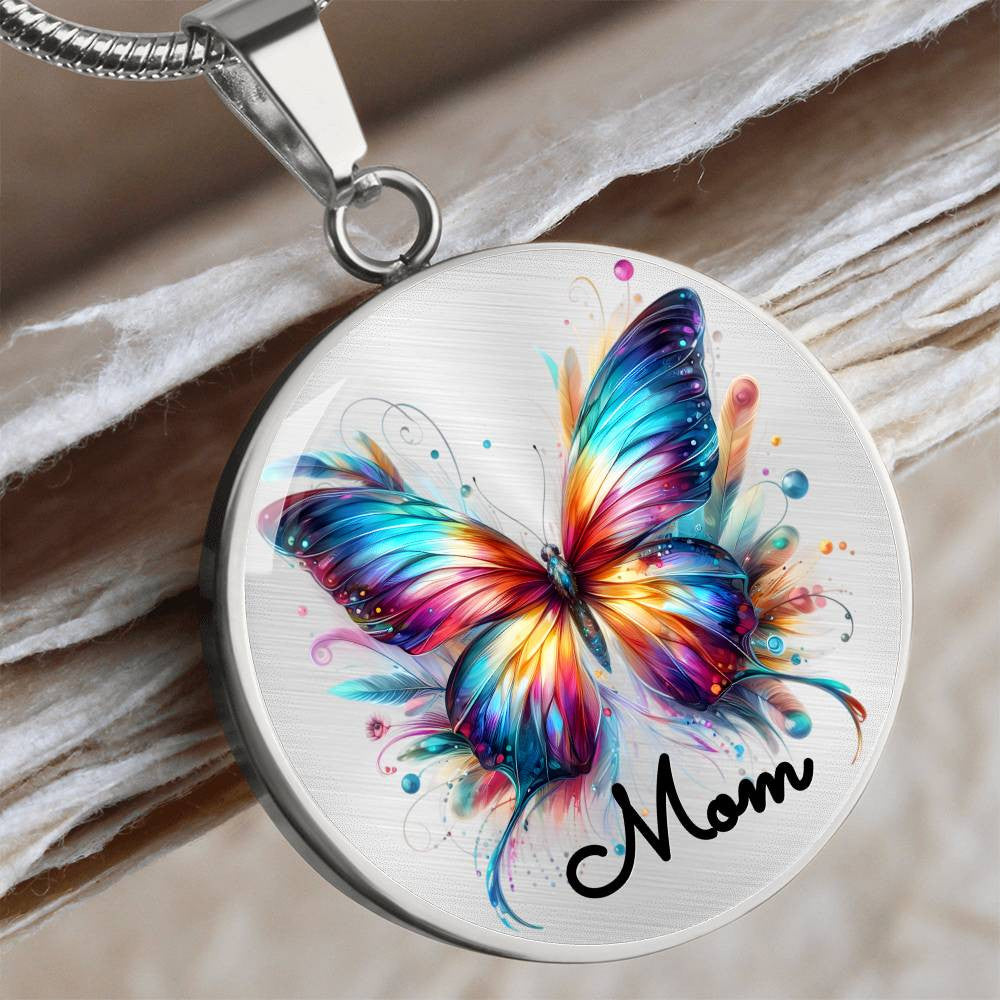 Personalized Necklace For Mom Gift