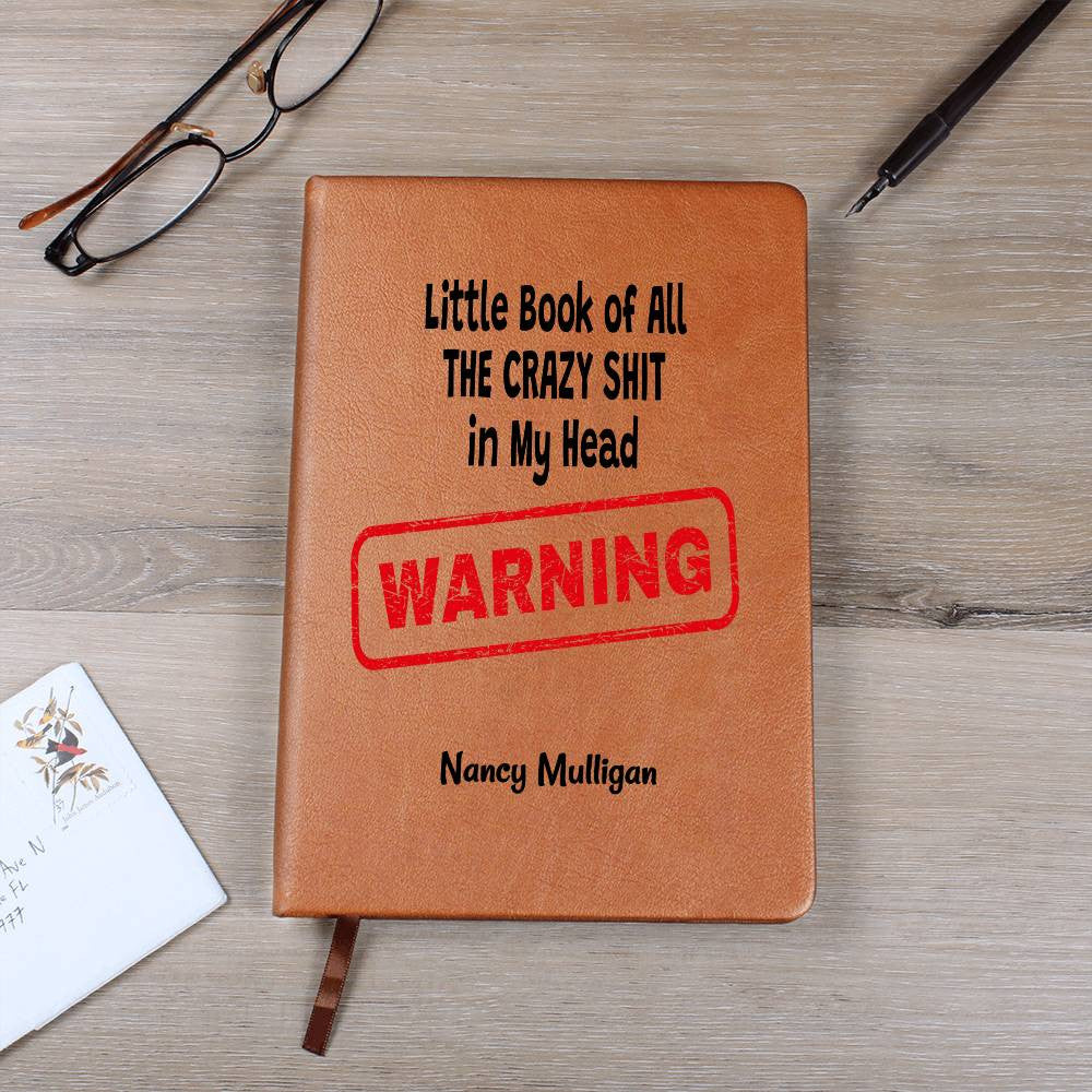 Personalized Warning Daily Self Care Journal