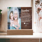 Personalized Grandma Acrylic Plaque and Ornament