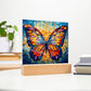 Stained Glass Style Suncatcher Acrylic Plaque