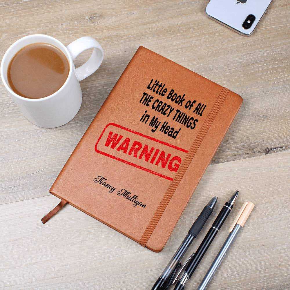 Personalized Warning Daily Self Care Journal