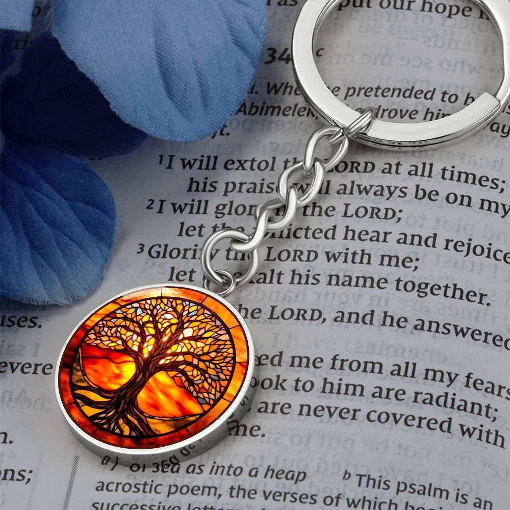 Tree of Life Pendant Keychain