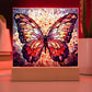 Stained Glass Style Suncatcher Acrylic Plaque