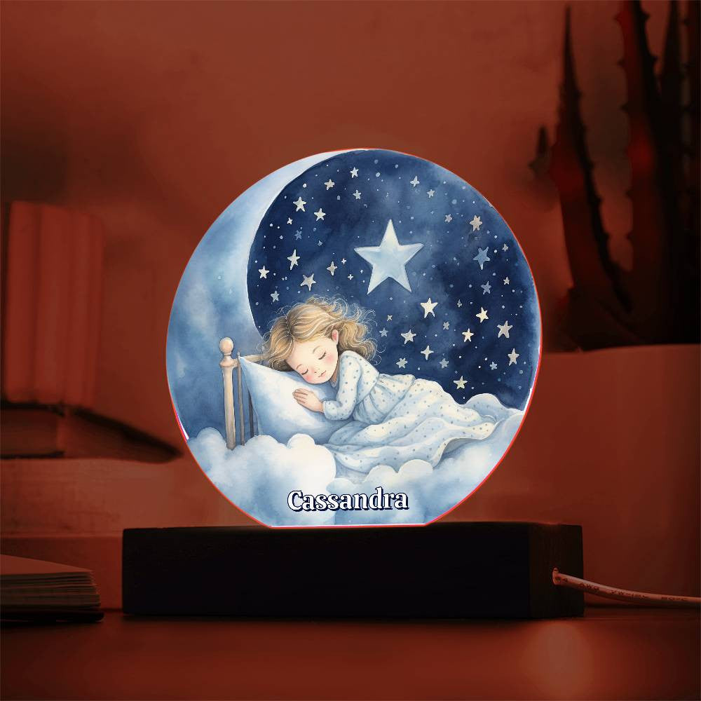 Personalized Baby Night Light