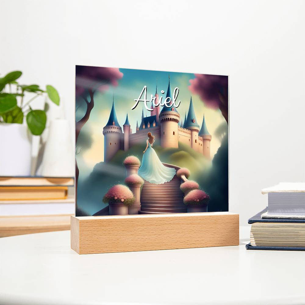 Princess Castle Personalized Night Light