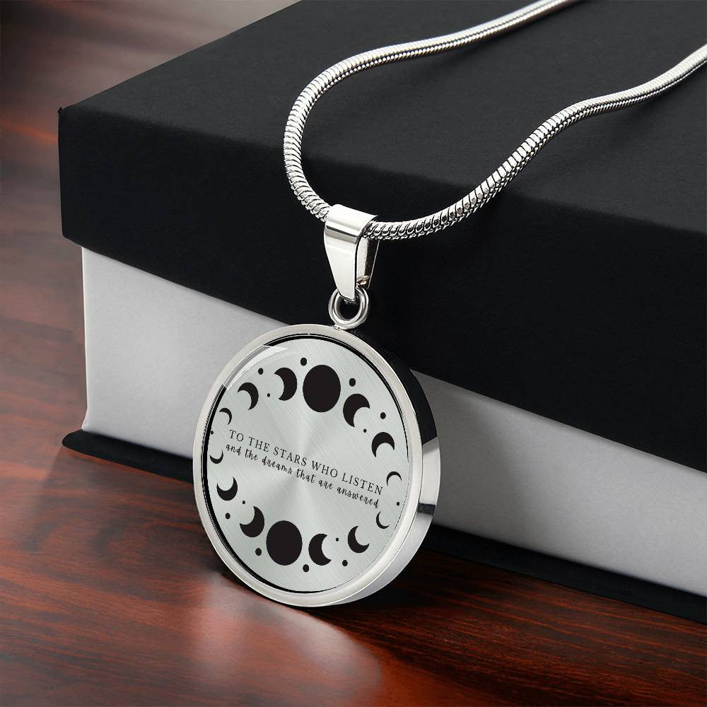 Personalized Acotar Official Stars Who Listen Necklace