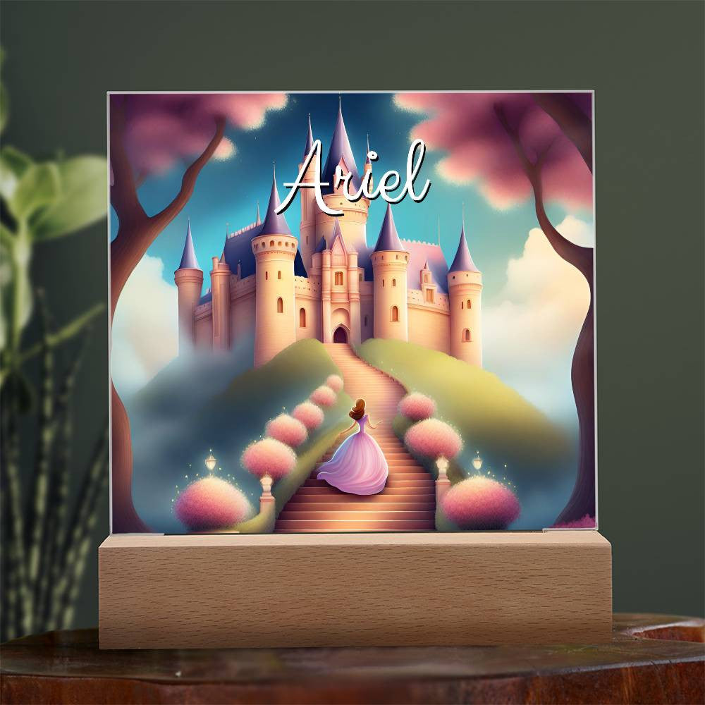 Personalized Princess Night Light Plaque