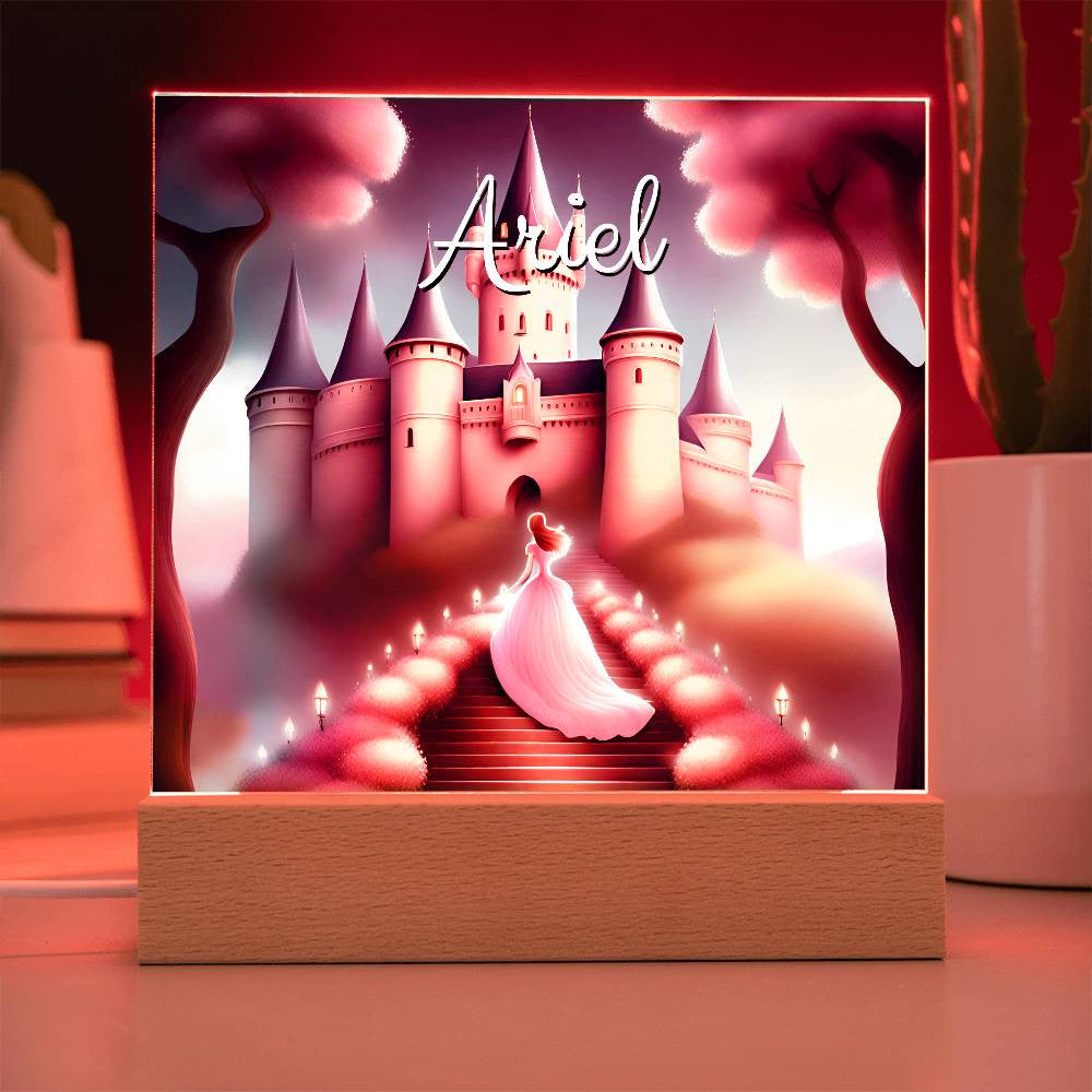 Personalized Princess Castle Night Light