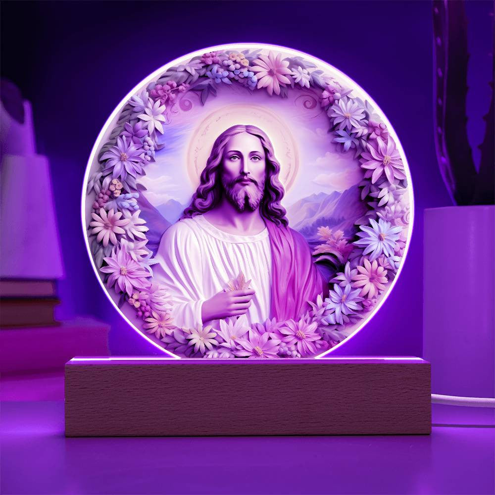 Jesus Easter 3D Look Acrylic Plaque