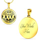 Personalized Faith Pendant