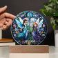 Personalized Fairy Stained Glass Night Light