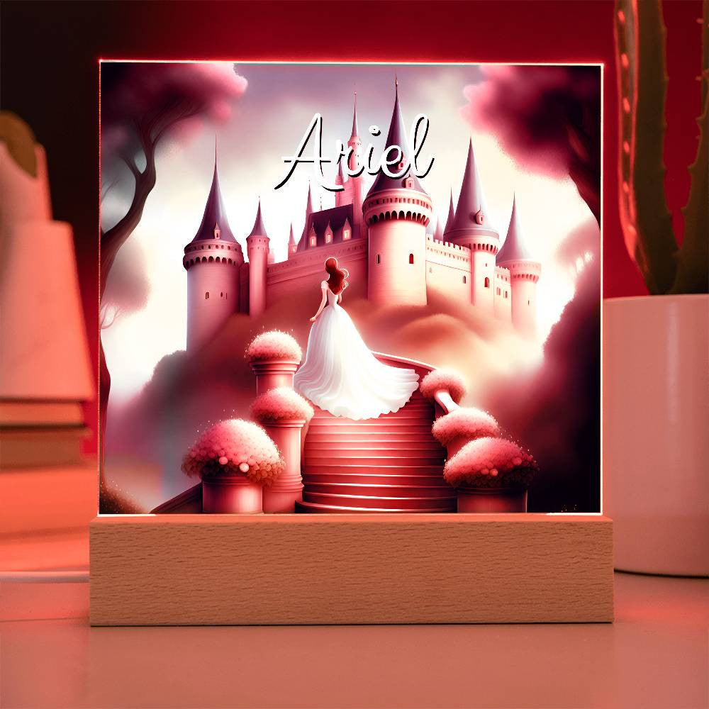 Princess Castle Personalized Night Light