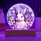 Personalized 3D Look Baby First Easter Night Light Plug In