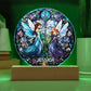 Personalized Fairy Stained Glass Night Light