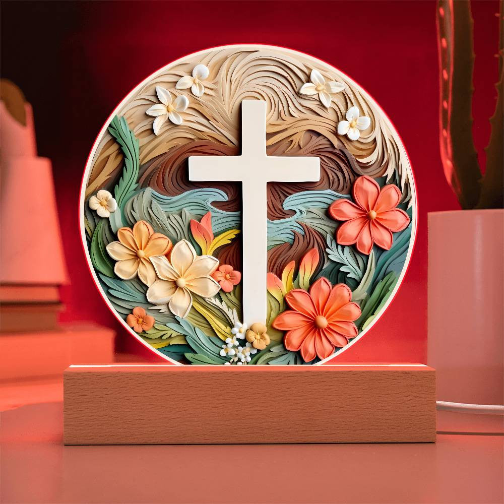 He is Risen Acrylic Plaque