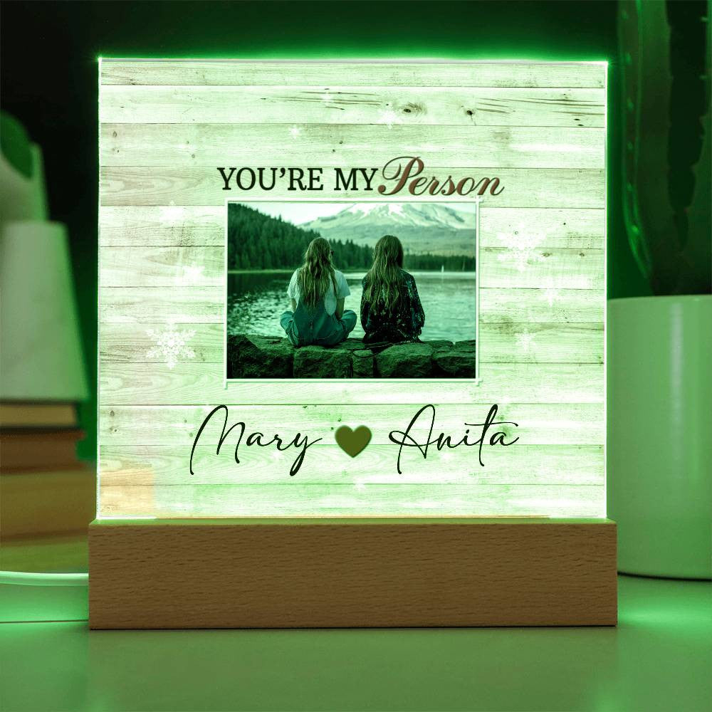 You're My Person Square Plaque