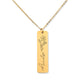 Name & Birthflower Necklace