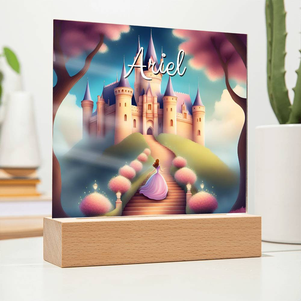 Personalized Princess Night Light Plaque