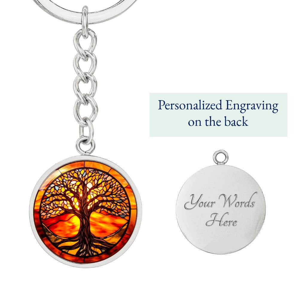 Tree of Life Pendant Keychain