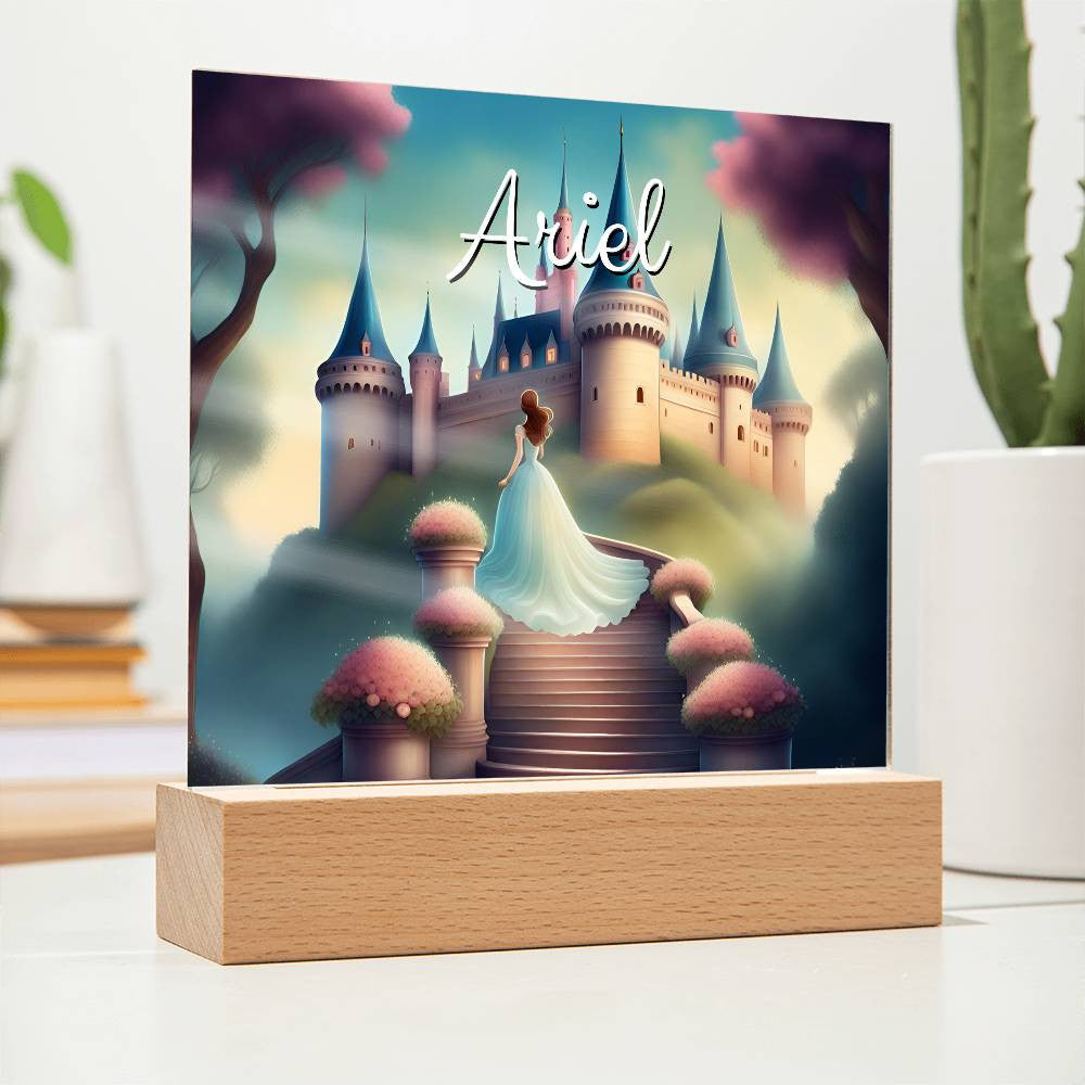 Princess Castle Personalized Night Light