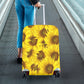 Sunflower Luggage Cover ( Medium )
