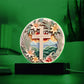 Orthodox Cross Acrylic Plaque