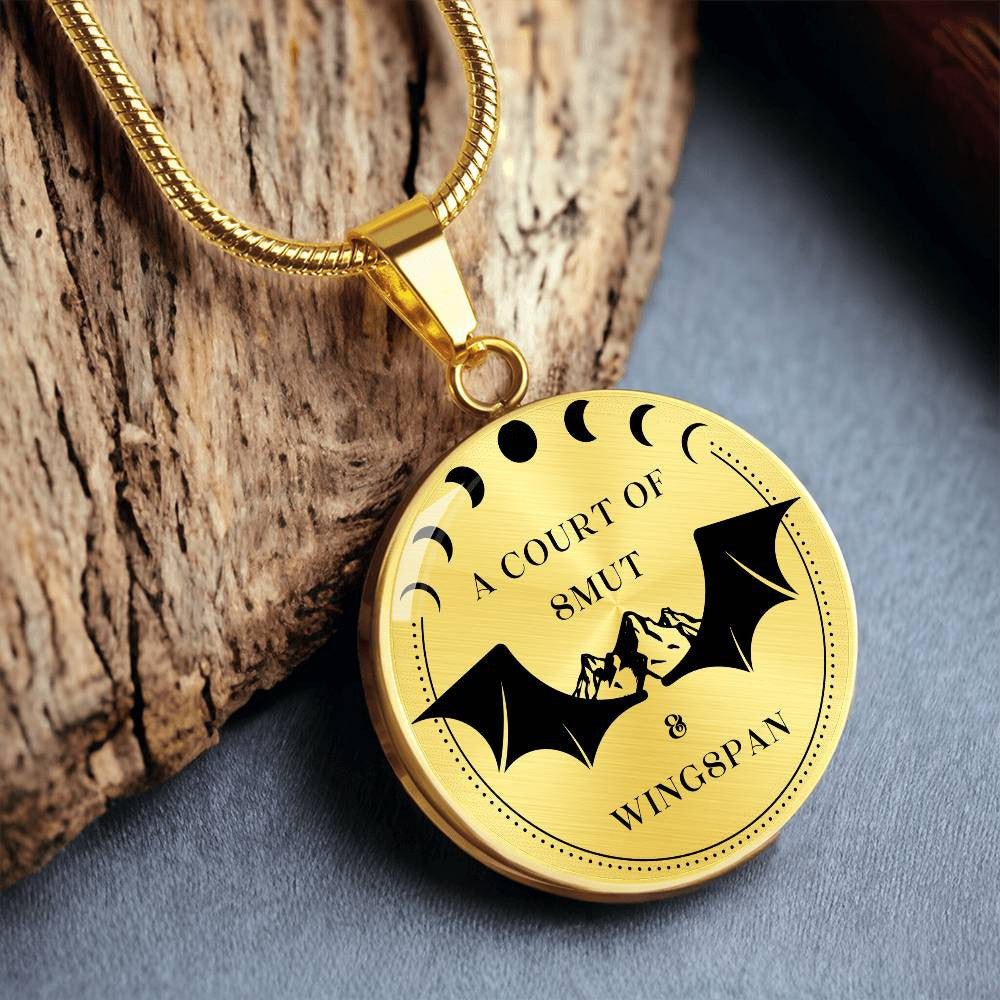 Personalized Acotar A Court Of Smut And Wingspan Necklace