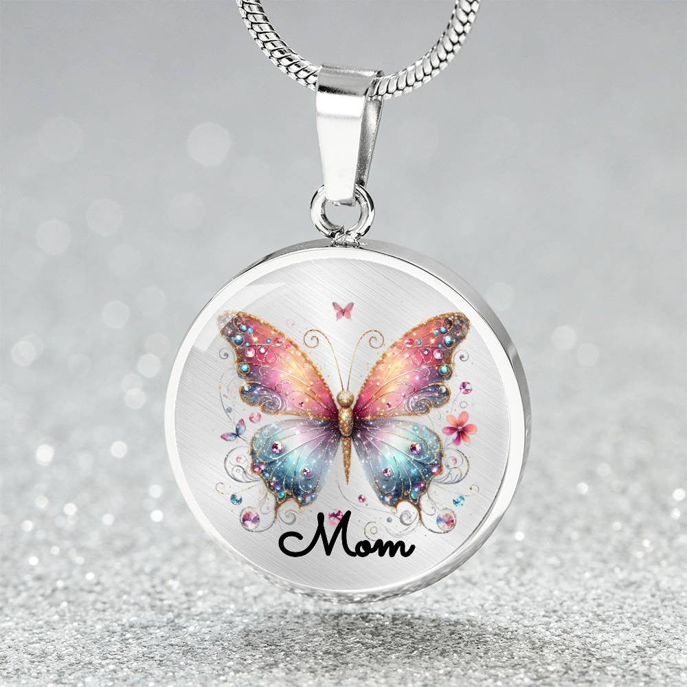 Personalized Boyfriends Mom Necklace