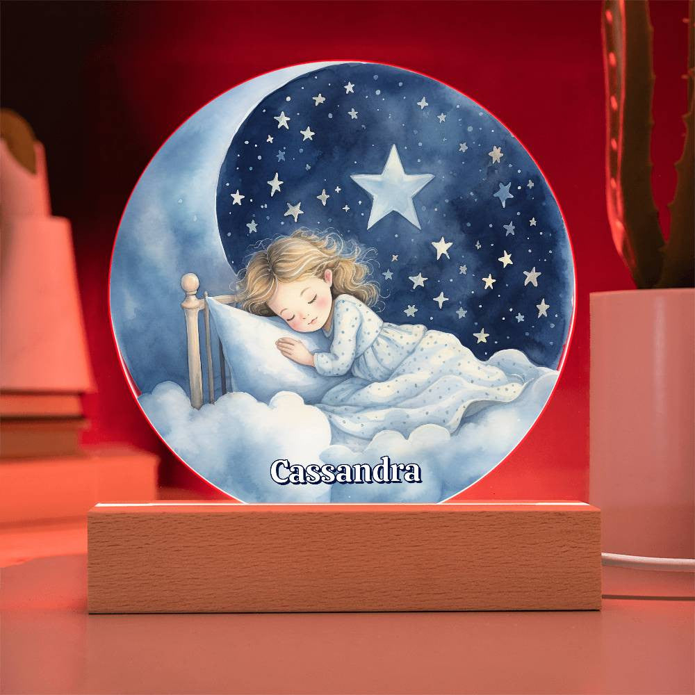 Personalized Baby Night Light