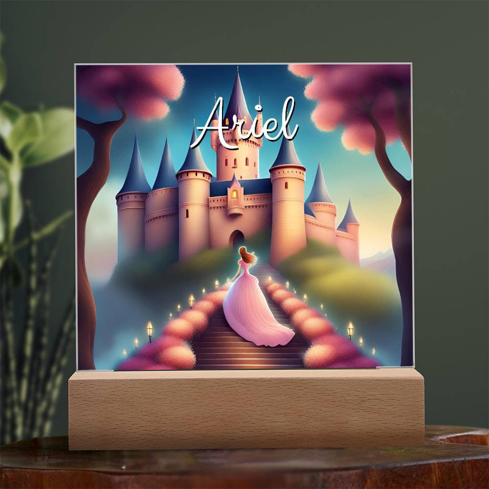 Personalized Princess Castle Night Light