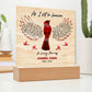 Cardinal Remembrance LED Plaque and Ornament