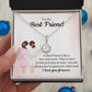 To My Bestfriend | My Good Luck Charm | Eternal Hope Necklace