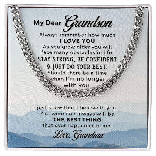 My Grandson | The Best Thing | Cuban Link Chain