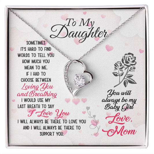 To My Daughter | Loving You | Forever Love Necklace