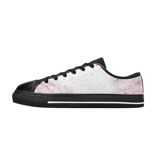 Pink Tree Canvas Women's Sneakers